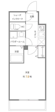 GENOVIA浅草Ⅳskygardenの物件間取画像